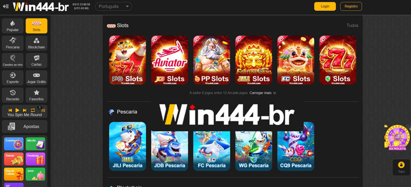Desenvolvimento do Win444 Casino
