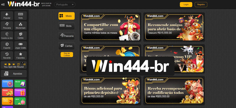 Experiência do Usuário no Win444 Casino